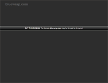 Tablet Screenshot of bluewrap.com